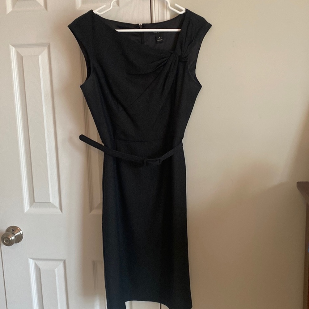 Classic black pencil dress White House Black Market pencil dress size 8.
